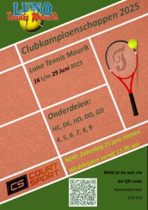 Clubkampioenschappen senioren